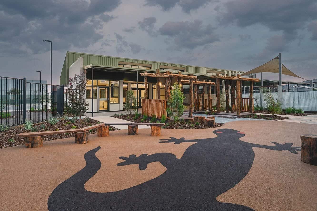 A landscaped Melbourne commercial property